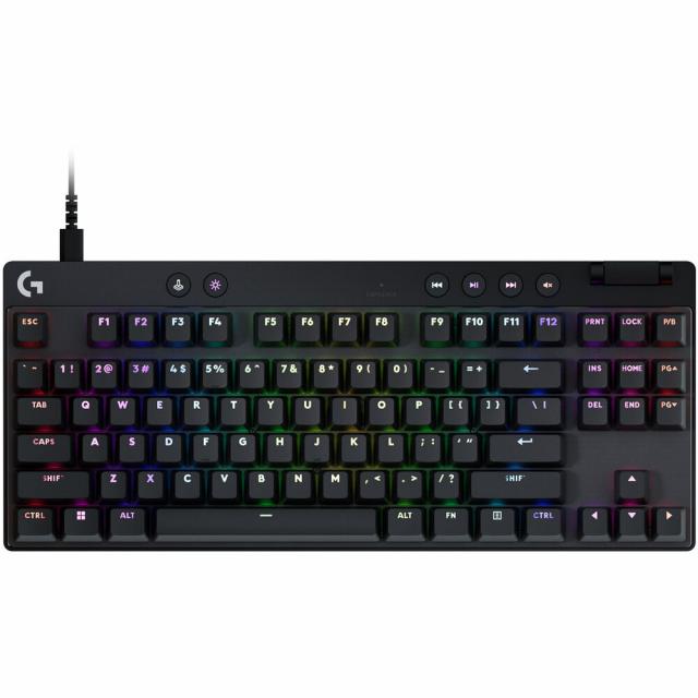 Геймърска механична клавиатура Logitech G Pro X RAPID TKL - Tactile Switch 