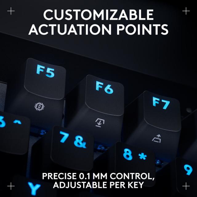 Геймърска механична клавиатура Logitech G Pro X RAPID TKL - Tactile Switch 