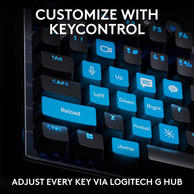 Геймърска механична клавиатура Logitech G Pro X RAPID TKL - Tactile Switch 