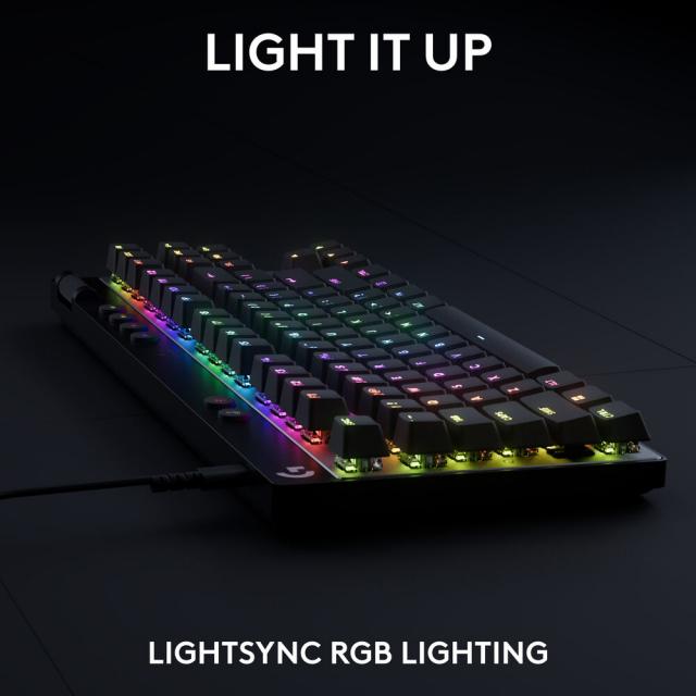 Геймърска механична клавиатура Logitech G Pro X RAPID TKL - Tactile Switch 