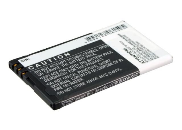 Battery for NOKIA 301, 3120 Classic, 5530 XpressMusi BL-4U LIIon   3,7V 1200mAh  Cameron Sino 