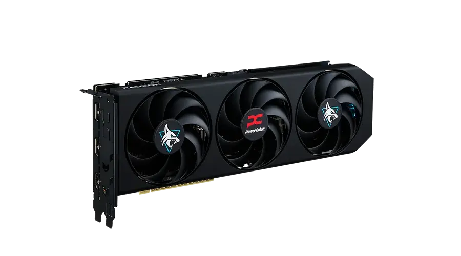Видео карта PowerColor RADEON RX 9060 XT Hellhound OC 16GB GDDR6