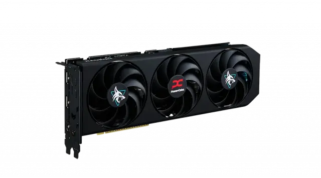 Graphic card PowerColor RADEON RX 9060 XT Hellhound OC 16GB GDDR6 