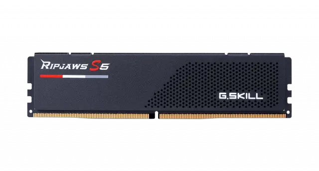 Памет G.SKILL Ripjaws S5 Black 128GB(2x64GB) DDR5 6400MHz, CL36 - Intel XMP 