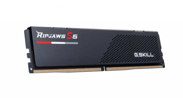 Памет G.SKILL Ripjaws S5 Black 128GB(2x64GB) DDR5 6400MHz, CL36 - Intel XMP 