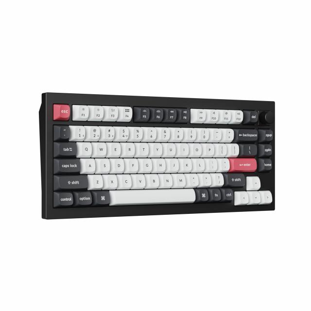 Механична клавиатура Keychron Q1 HE QMK 75% Carbon Black - Wireless 