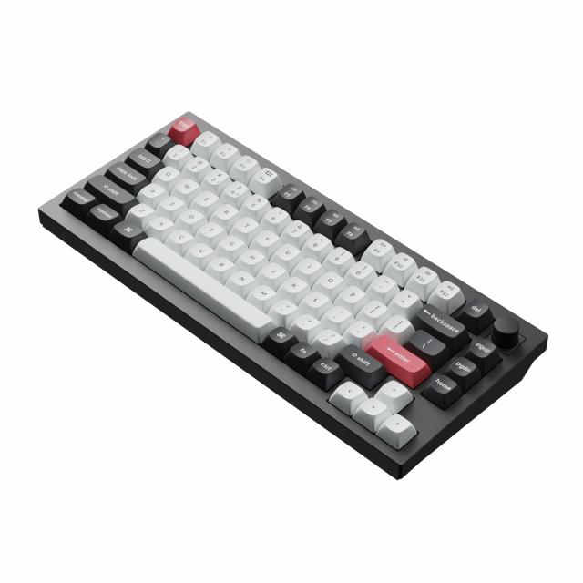 Механична клавиатура Keychron Q1 HE QMK 75% Carbon Black - Wireless 