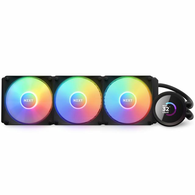 AIO Liquid Cooler NZXT Kraken 360 RGB Black, LCD Display 