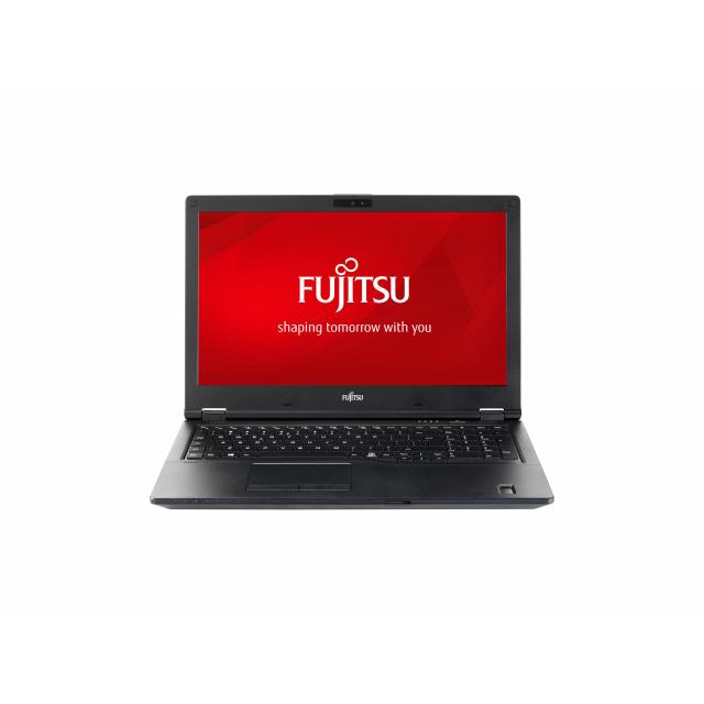 Лаптоп Fujitsu Lifebook E458, Intel Core i3-7130U, 4Gb, 15.6"FHD, Win 10 Pro, Черен