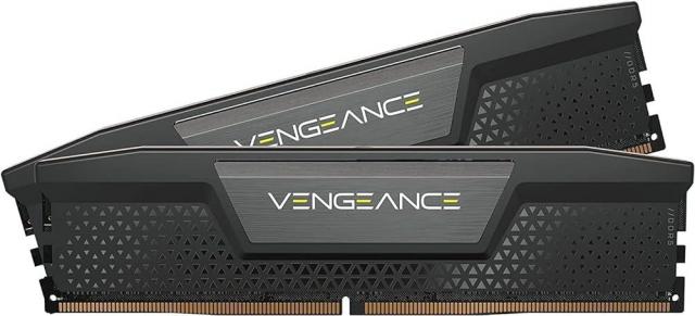 Памет Corsair Vengeance Black 64GB (2x32GB) DDR5 6400MHz CL32, CMK64GX5M2B6400C32 