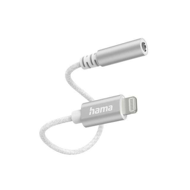 Hama Lightning Adapter to 3.5 mm Audio Socket, 201523 