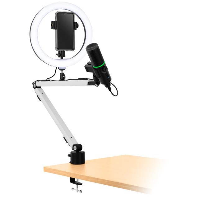 Стойка за микрофон Streamplify Mount Arm, Бяла 
