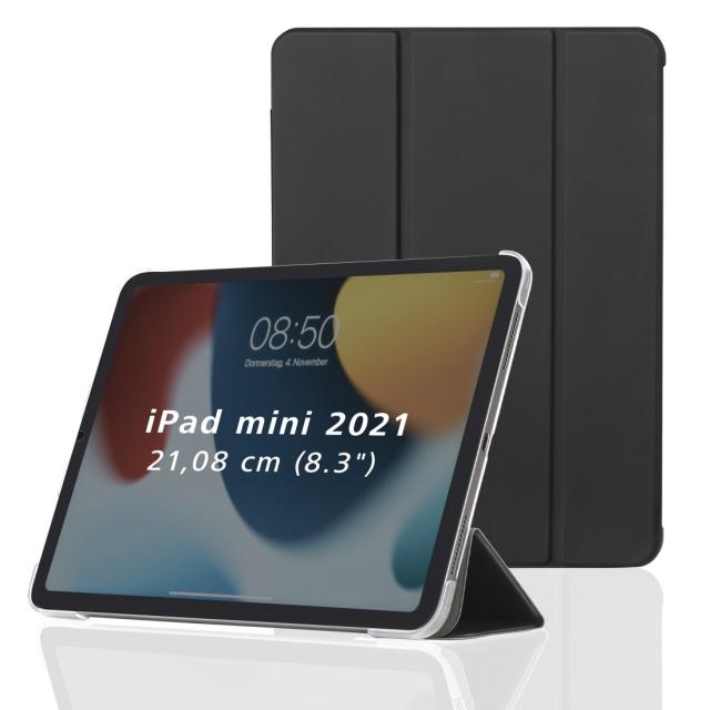 Hama "Fold Clear" Tablet Case for Apple iPad mini 8.3" (6th gen./2021), black 