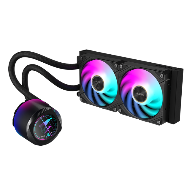 CPU Cooler Gigabyte AORUS WATERFORCE X II 240 Black 