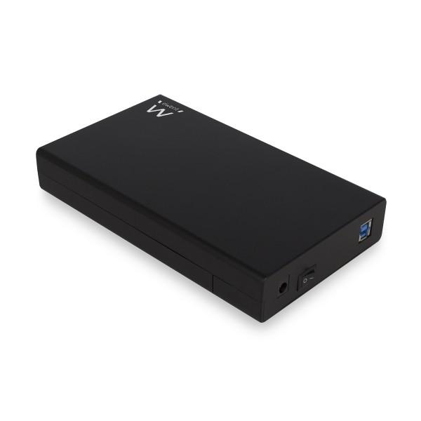 Чекмедже за твърд диск Ewent EW7056, 3.5", SATA, USB 3.1 Gen1 (USB 3.0), Черен