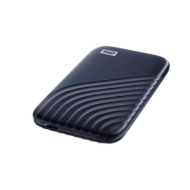 Външен SSD диск Western Digital My Passport, 500GB, USB-C, Син 