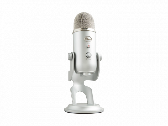 Premium Microphone Logitech Blue YETI - Silver 