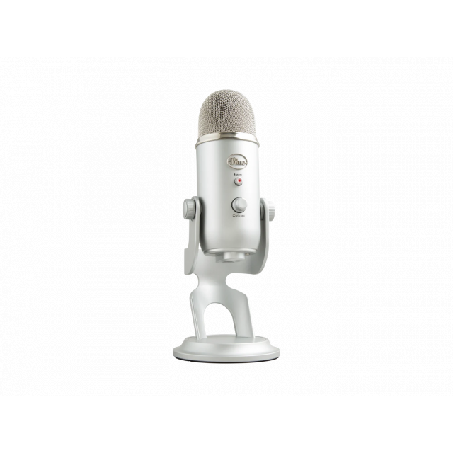 Premium Microphone Logitech Blue YETI - Silver