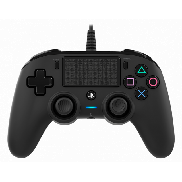 Wired Gamepad Nacon Wired Compact Controller, Black