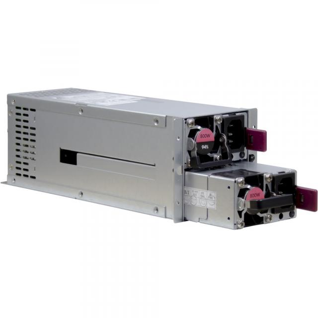 Power Supply Inter Tech IPC ASPOWER R2A-DV0800-N 2x800W 