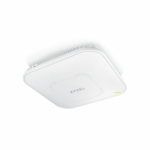 Безжична точка за достъп ZYXEL WAX650S, 802.11ax 4x4 Smart Antenna, Unified AP, 1 годишен NCC Pro Pack лиценз 