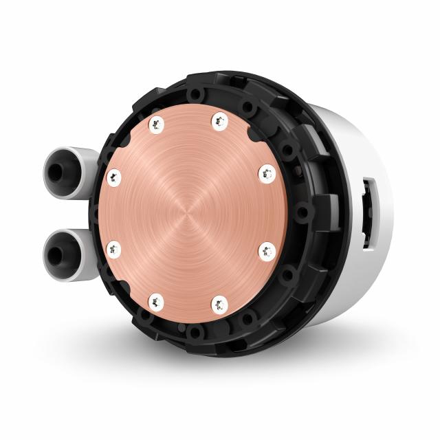 AIO Liquid Cooler NZXT Kraken 240 RGB White, LCD Display 