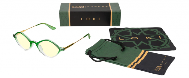 Computer glasses GUNNAR Loki Asgard Edition - Emerald Gold Amber 