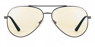 Компютърни очила GUNNAR Maverick Gunmetal Clear, Сребрист 
