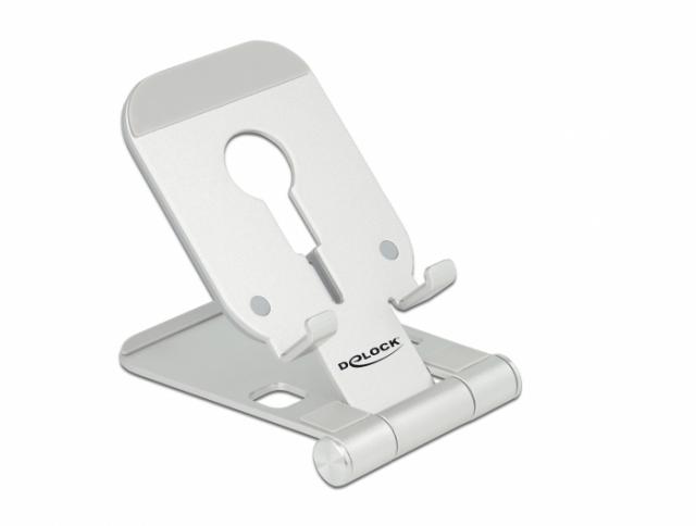 Delock Smartphone Stand Holder adjustable for MagSafe aluminium 
