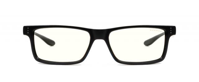 Home and Office glasses Gunnar Vertex Onyx, Clear Natural, Black 