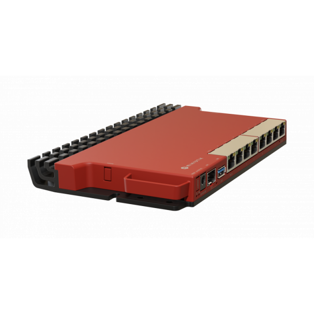 Рутер MikroTik L009UiGS-RM, CPU 800MHz, 12 RAM, 8xGigabit, 1xSFP, USB 3.0 