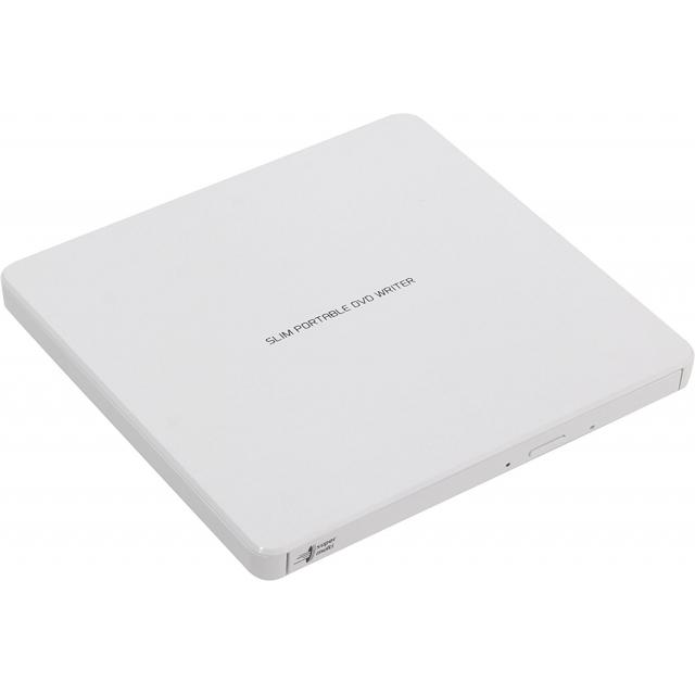 External DVD Writer LG GP60NW601, USB 2.0, White