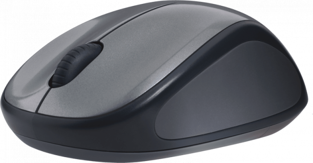 Wireless optical mouse LOGITECH M235, USB, 1000dpi, Black 