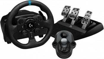 Racing Wheel LOGITECH G923 + LOGITECH Shifter for PS4/PS5/PC