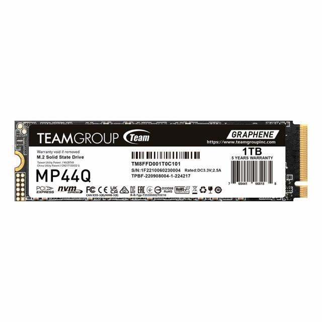 SSD Team Group MP44Q, M.2 2280 NVMe, 1TB, PCI-e 4.0 x4 