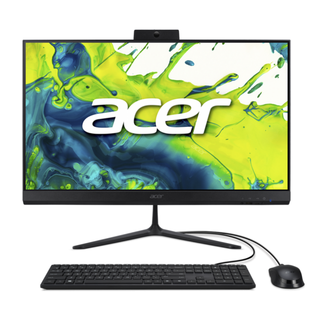Kомпютър All-in-One Acer Aspire C24-B DQ.BMJEX.006 - 23.8" inch IPS FHD(1920x1080) Intel Core i3-1305U, 16GB DDR4, 512GB SSD, Linux 