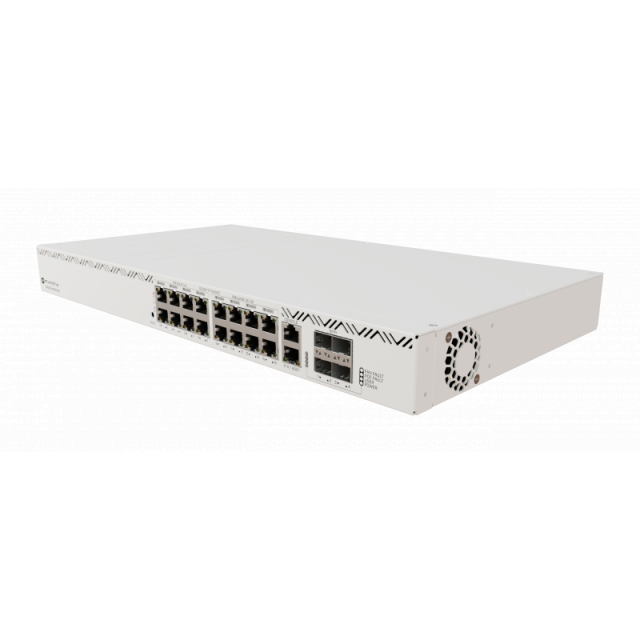 Switch Mikrotik CRS320-8P-8B-4S+RM, 16 x Gigabit Ethernet ports, 4 x SFP+ 