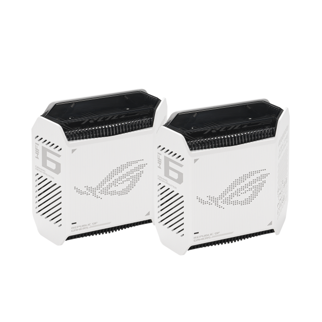 Безжична Меш система ASUS ROG Rapture GT6 (W-2-PK) AX10000 WiFi 6 (802.11ax) 