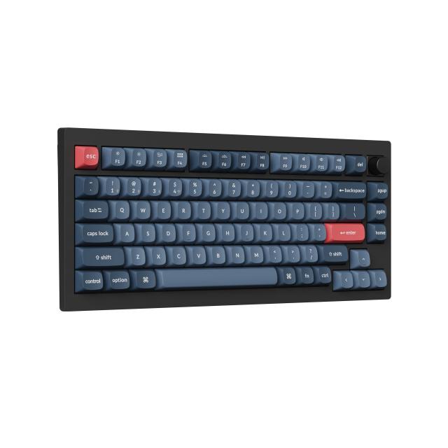 Mechanical keyboard Keychron V1 MAX QMK 75% Carbon Black - Wireless 