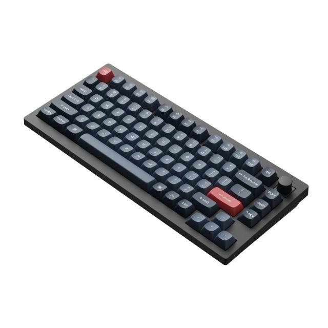 Mechanical keyboard Keychron V1 MAX QMK 75% Carbon Black - Wireless 