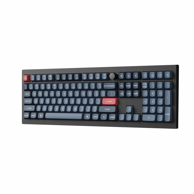 Mechanical keyboard Keychron V6 MAX QMK Carbon Black - Wireless, Full-Size 