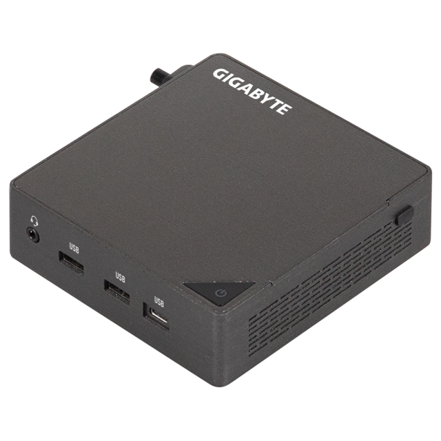 Мини настолен компютър Gigabyte BRIX BRU5-225H, Intel Core Ultra 5 225H, 2 x SO-DIMM DDR5, 2 x M.2 SSD, Wi-Fi 7 + BT 5.4 