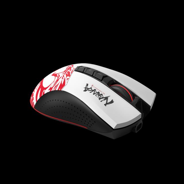 Геймърска Безжична мишка A4tech Bloody R90 Plus Naraka, 2.4 GHz, Black 