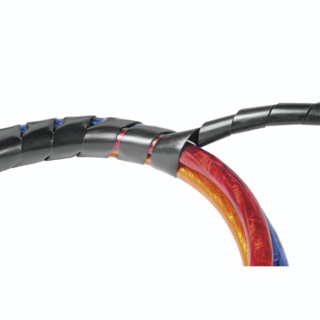 Hama Flexible Spiral Cable Conduit, Universal, 7.5 - 30 mm, 2.5 m, 220994 