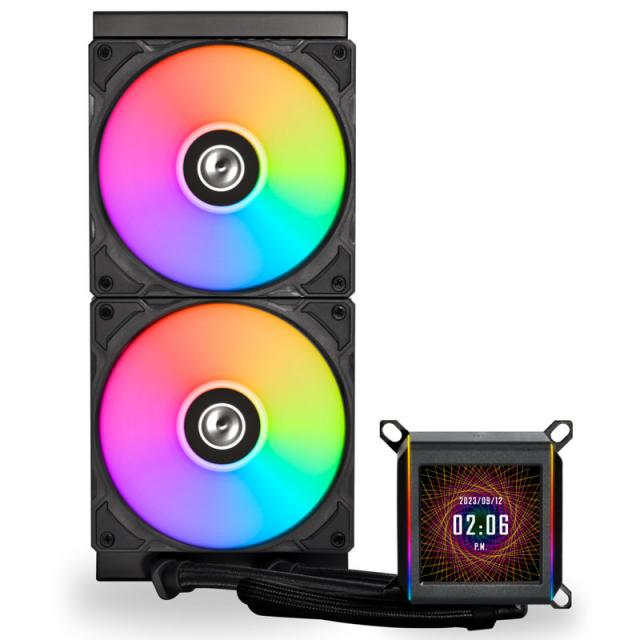 CPU AIO Cooler Lian Li GALAHAD II LCD 280 ARGB - Black 