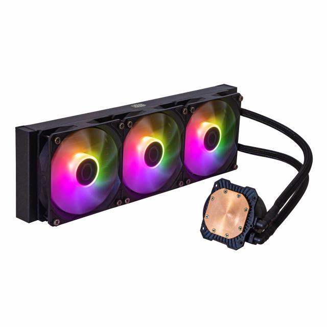 CPU AIO Cooler Master ML360L Core ARGB Black 