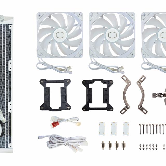 CPU AIO Cooler Master MasterLiquid 360L Core ARGB White Edition 