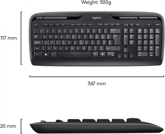 Wireless Keyboard and mouse set Logitech MK330 