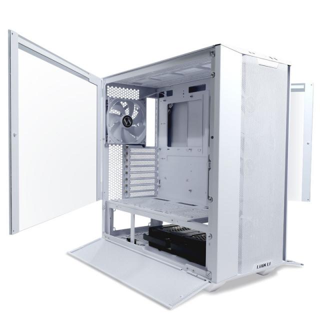 Case Lian Li LANCOOL III Mid-Tower, Tempered Glass, White 