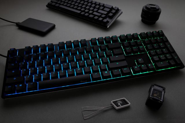 Mechanical Keyboard Ducky One 3 Classic Full Size Hotswap Cherry MX Silver, RGB, PBT Keycaps 